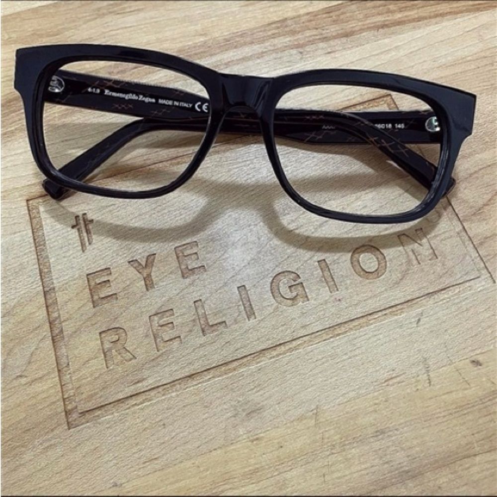 Ermenegildo Zegna XXX7 5173 Black Glasses